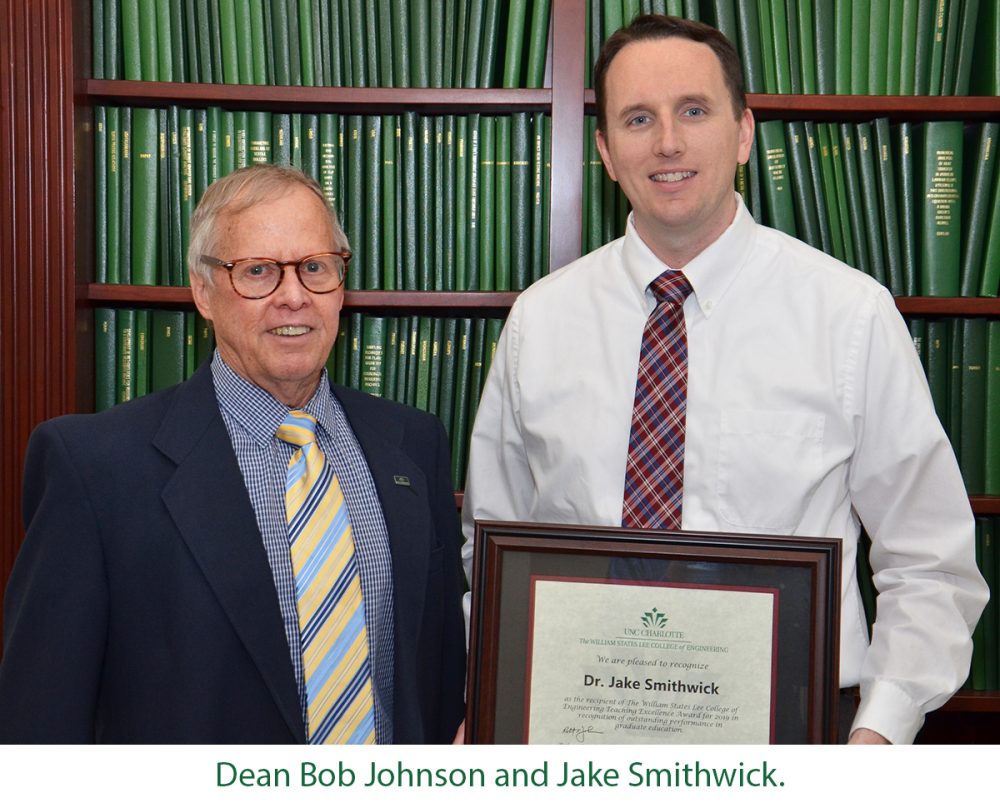 Dean Bob Johnson and Jake Smithwick