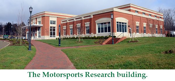 Motorsports Research building