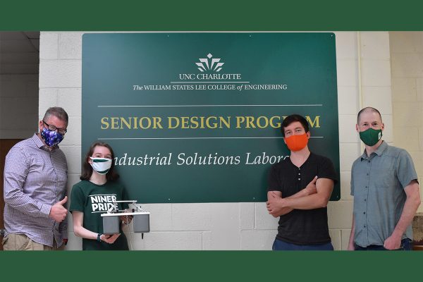 UNC Charlotte Waves to Water Prize Competition team