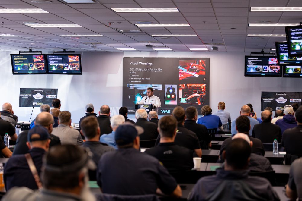 Photo of Jimmy Lyons presenting to a group