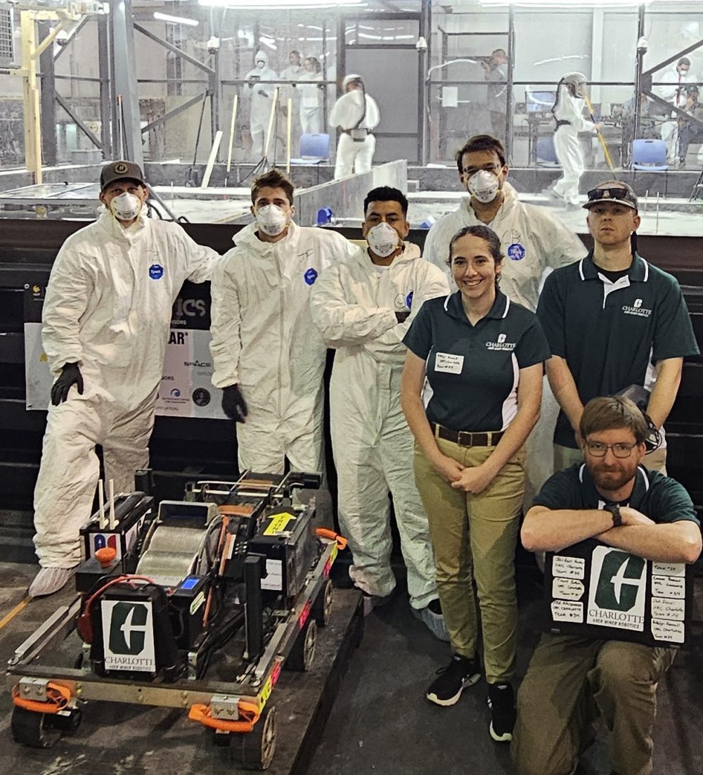 49er Miners team at NASA Lunabotics competition