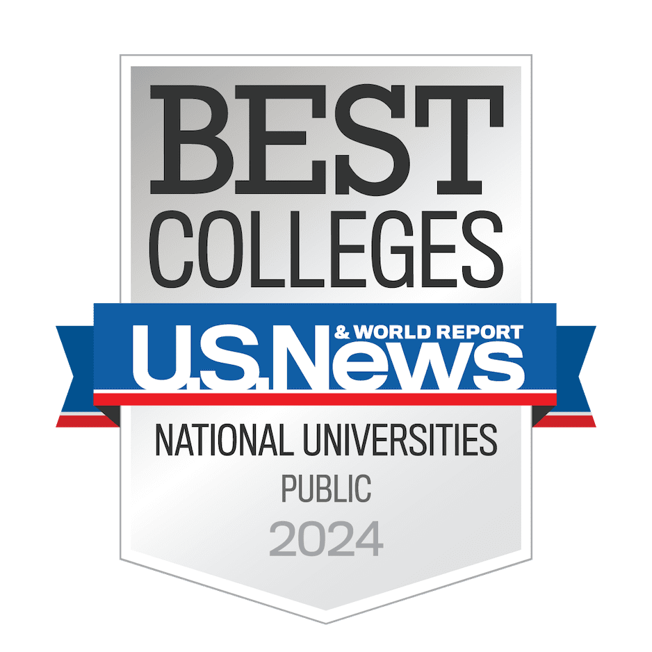 US News and World Report National Universities - Public badge