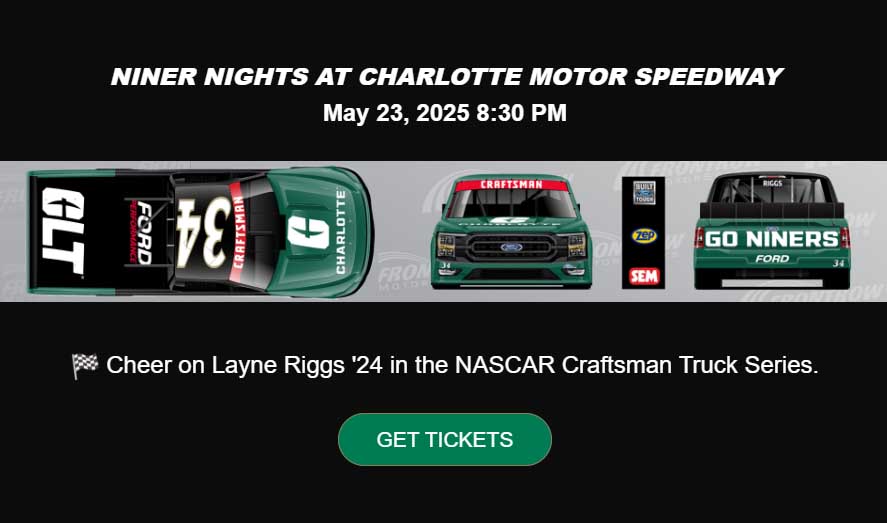 Buy tickets for Niner Nights at Charlotte Motor Speedway