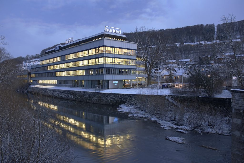 Burkert company building in Germany