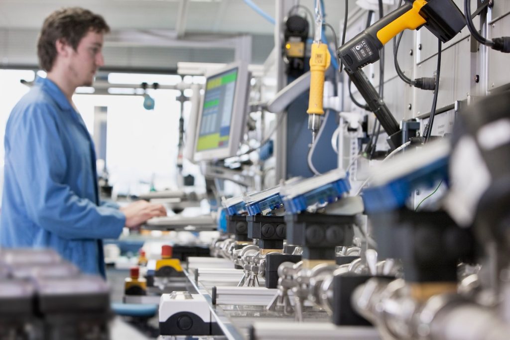 Burkert production line
