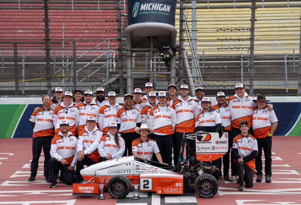 Race team on track