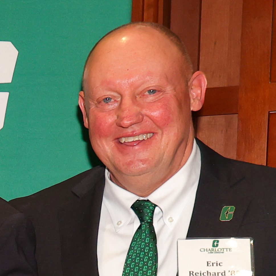 Smiling portrait of Eric Reichard