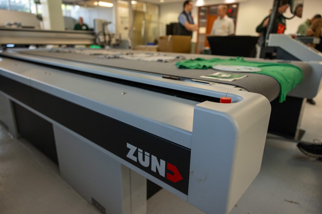 Closeup of Zünd Digital Cutter
