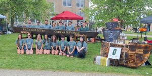 ASCE Student Chapter Concrete Canoe team readies for competition at ASCE Nationals in Fairmont, W.V. on June 25, 2026